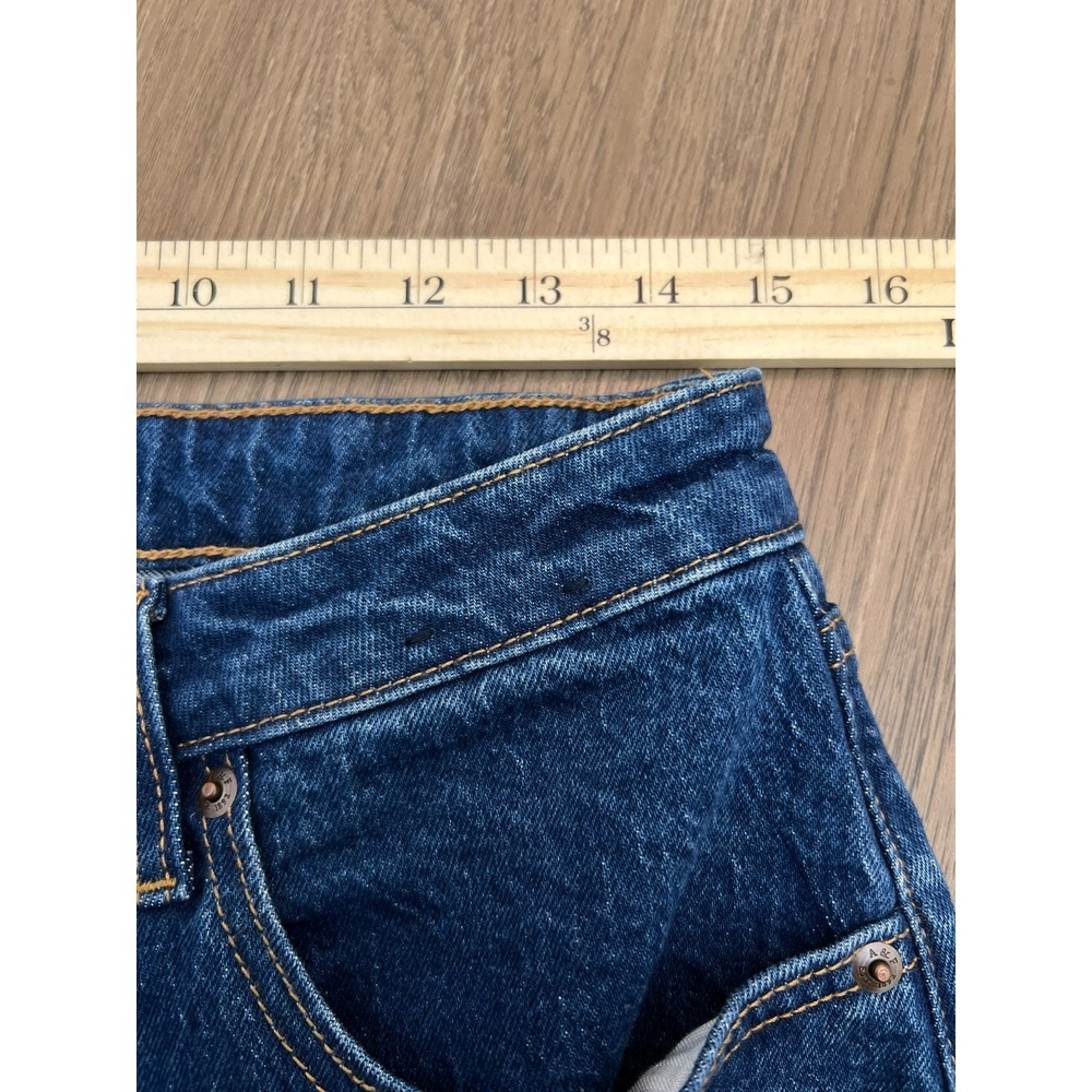 Abercrombie & Fitch 90s Relaxed Jeans High Rise Straight Leg 30 Long Curve Love - Picture 9 of 9